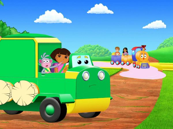 Dora l'exploratrice - L'anniversaire de Greentruck.