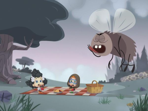 Bubulle Guppies - La course des grenouilles-taureau!