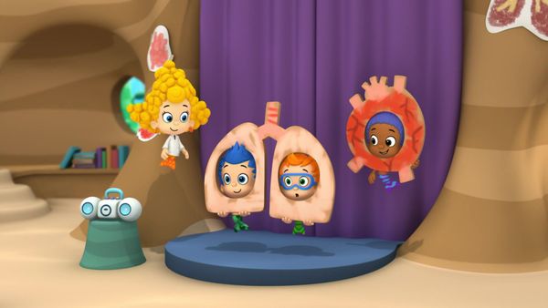 Bubulle Guppies - La course des organes!