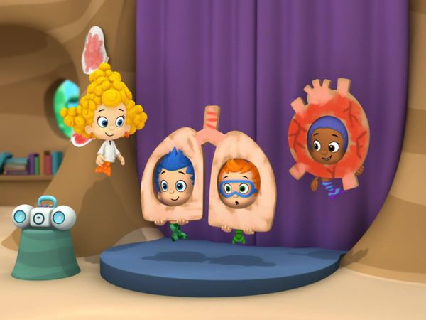 Bubulle Guppies - La course des organes!