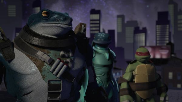 Les Tortues Ninja - Le choc des mondes, 1ère partie