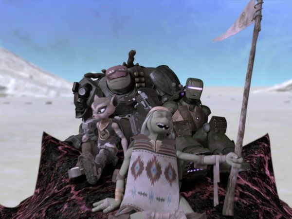 Les Tortues Ninja - Le désert infranchissable