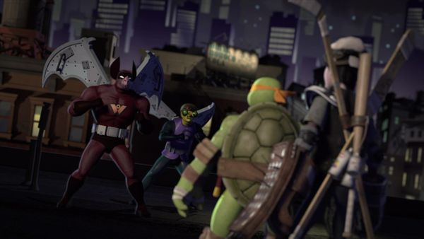 Les Tortues Ninja - Une chauve-souris dans le beffroi