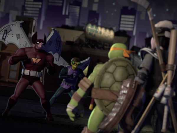 Les Tortues Ninja - Une chauve-souris dans le beffroi