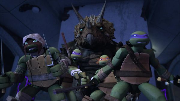 Les Tortues Ninja - Un dinosaure dans les égouts !
