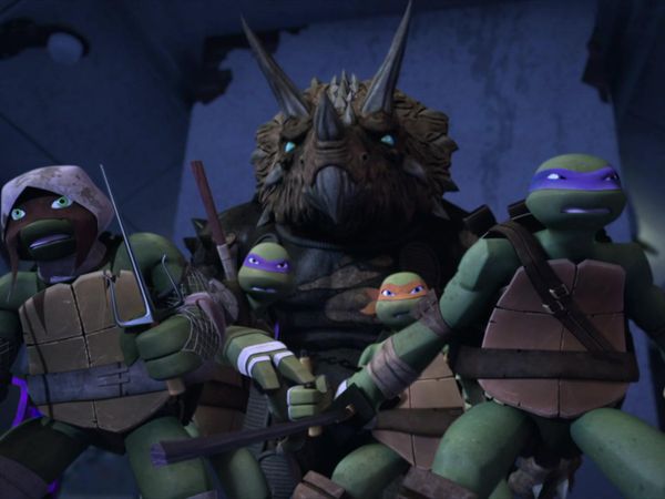 Les Tortues Ninja - Un dinosaure dans les égouts !