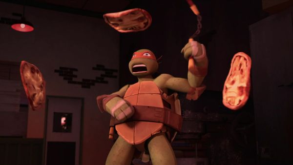 Les Tortues Ninja - Tête de pizza
