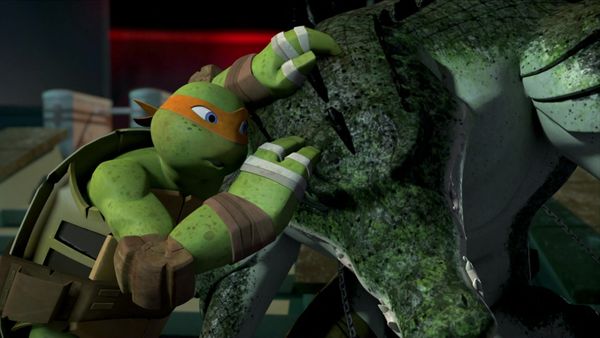 Les Tortues Ninja - La créature venue des profondeurs