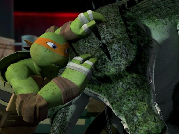 Les Tortues Ninja - La créature venue des profondeurs