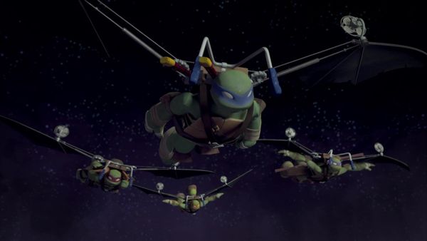 Les Tortues Ninja - L'affrontement, 1ère partie