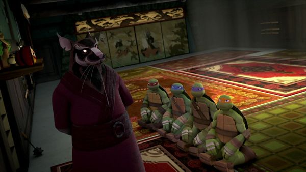 Les Tortues Ninja - L'apparition des tortues, 1ère partie