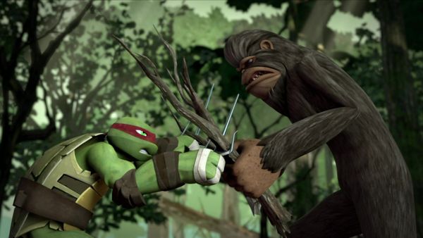 Les Tortues Ninja - La chasse au Big Foot
