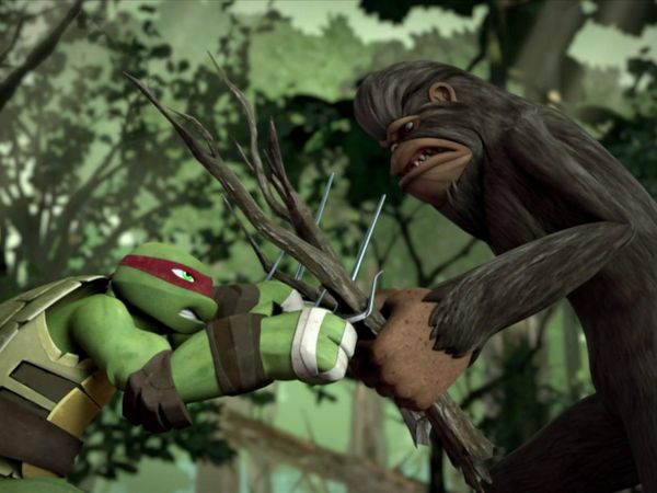 Les Tortues Ninja - La chasse au Big Foot