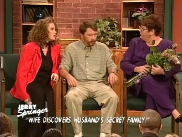 The Jerry Springer Show - Wife Discovers Husband's Secret Family