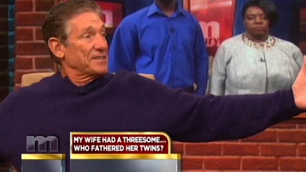 The Maury Show - My Wife Had a Threesome. Who's the Dad?