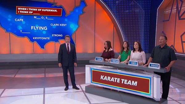 America Says - The Line Dancers vs. Karate Team