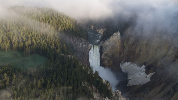 Aerial America - Yellowstone