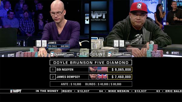 World Poker Tour - Bellagio 5 Diamond World Poker Classic Part 3