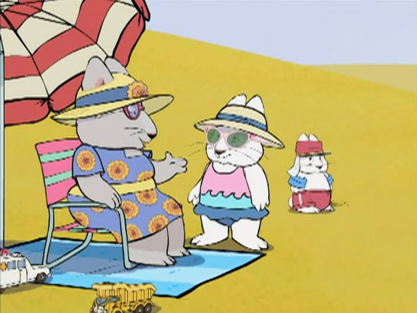 Max & Ruby - Max Babysits / Crabby at Beach / Ruby Delivers