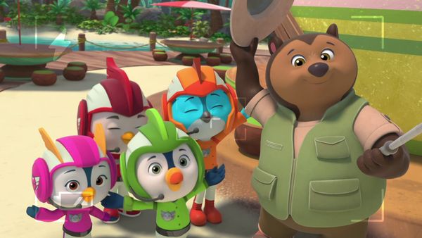 Top Wing - Penny Rescata a Oso Valiente / La Aventura en la Jungla de Penny