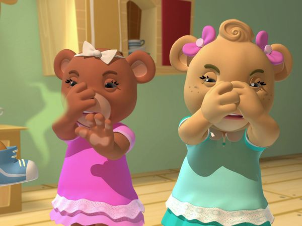 Bananas in Pyjamas - Morgan's Smelly Sneakers / The Trickisaurus