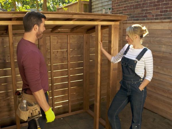 Backyard Builds - Sandra & David- Life-Sized Sister Playhouse