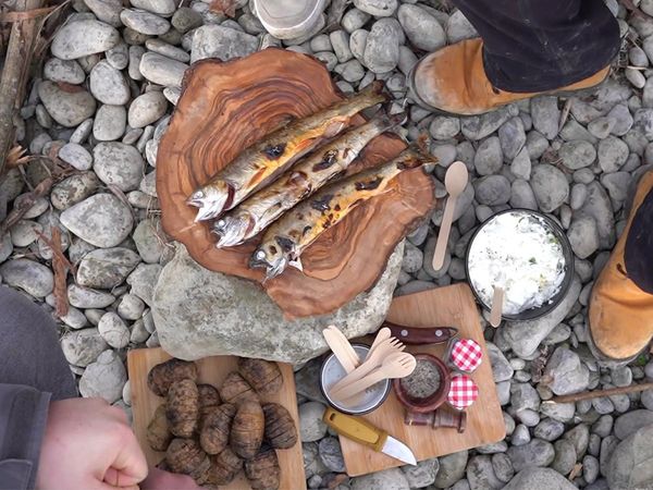 Cook out - draußen auf´kocht! DE - Der Saiblingsangler vom Bodensee