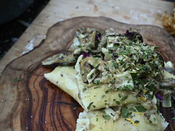 Cook out - draußen auf´kocht! DE - Waldravioli – Der Gaumenschmaus der Röhn