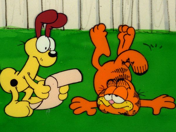 Garfield & Friends - Caped Avenger/U.S. Acres: Shy Fly Guy/Green Thumbs Down