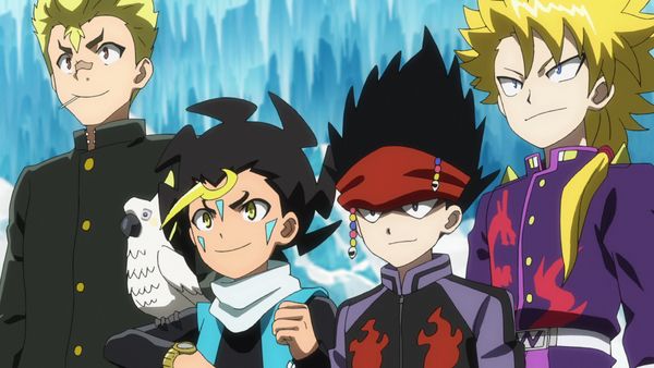 Beyblade Burst - Fogo Secreto! Olho vermelho!
