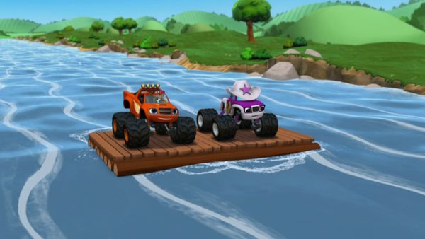 Blaze e os Monster Machines - Tocando o gado