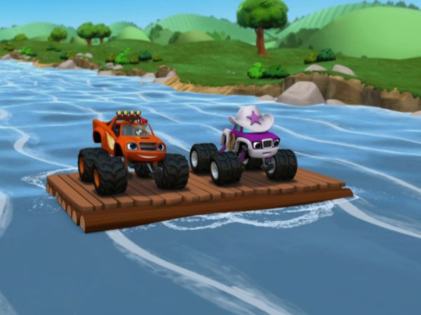 Blaze e os Monster Machines - Tocando o gado