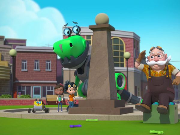Rusty Rivets - Melhor amigo do ninho do Rusty / Robô lançador do Rusty