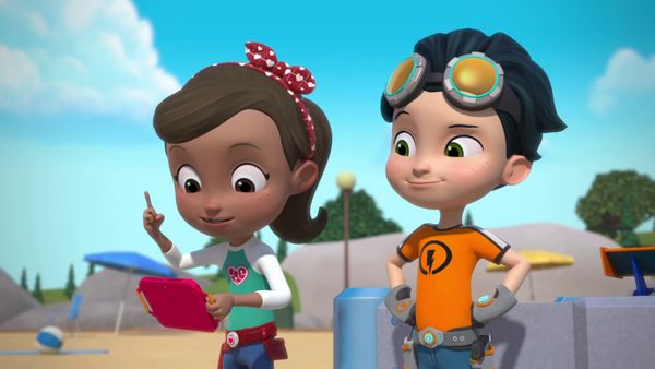 Rusty Rivets - Bit do espaço do Rusty / Rusty e o peixe que espirra