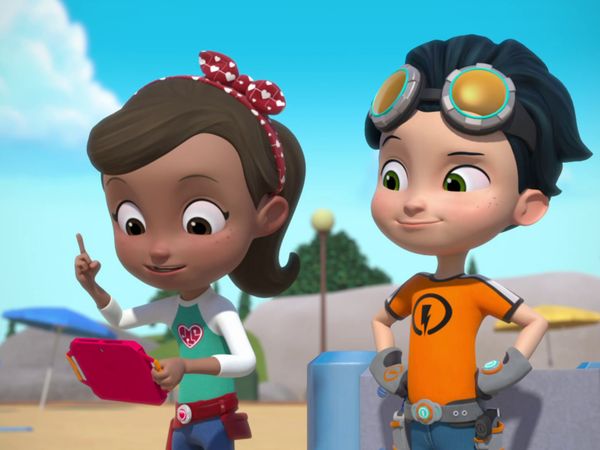 Rusty Rivets - Bit do espaço do Rusty / Rusty e o peixe que espirra
