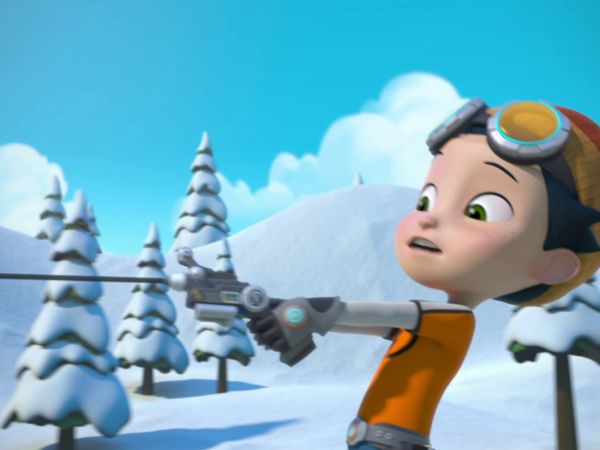 Rusty Rivets - Rusty aprende a andar de patins / Aventura rústica do Rusty