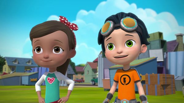 Rusty Rivets - Animal mecânico do Rusty / Nave espacial do Rusty