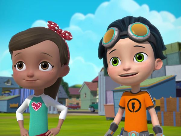 Rusty Rivets - Animal mecânico do Rusty / Nave espacial do Rusty