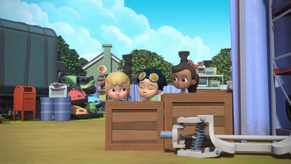 Rusty Rivets - Rusty e a invasão alienígena / Rusty e o carro corredor