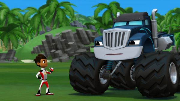 Blaze and the Monster Machines - El duelo de la isla Dragón