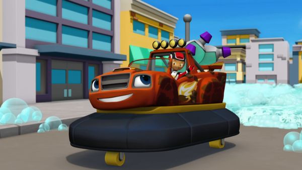 Blaze and the Monster Machines - Problemas en el Monster lavado