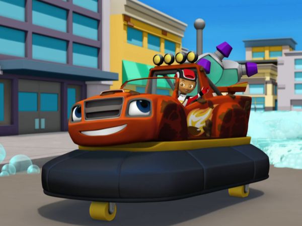 Blaze and the Monster Machines - Problemas en el Monster lavado