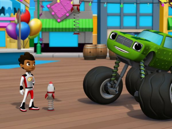 Blaze and the Monster Machines - El cohete desbocado