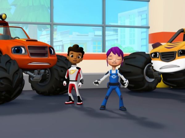 Blaze and the Monster Machines - El duelo de las herramientas