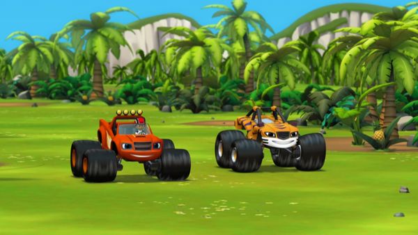 Blaze and the Monster Machines - El cuerno de la selva