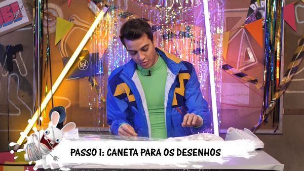 Ubi Custom - Fiz Um Tênis De Just Dance