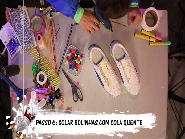 Ubi Custom - Fiz Um Tênis De Just Dance