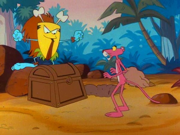 THE NEW PINK PANTHER SHOW - Pinky In Paradise/Department Story Pink
