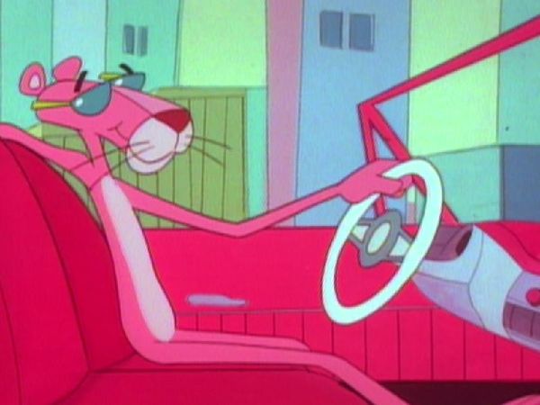 THE NEW PINK PANTHER SHOW - Pink And Quiet/The Pinky 500