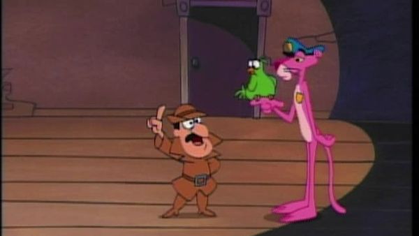 THE NEW PINK PANTHER SHOW - Stool Parrot/Pinky And Slusho